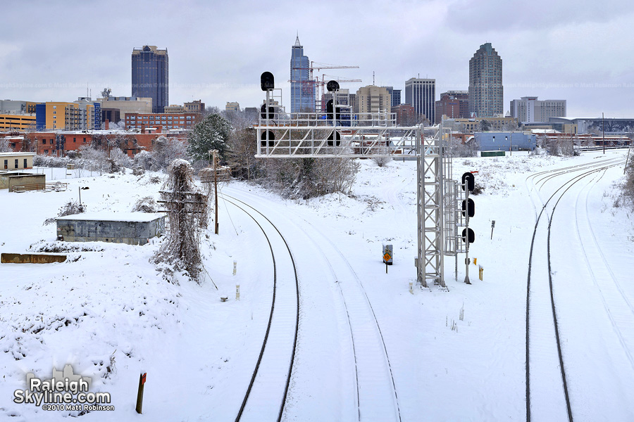 Boylan Wye in the snow