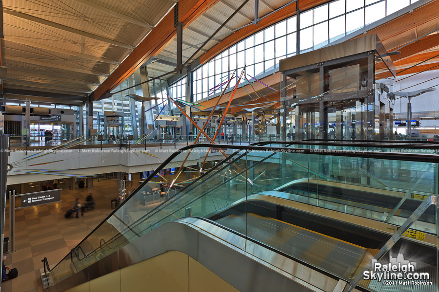 Expanded Terminal 2 at RDU International Airport
