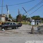 South Saunders street damage