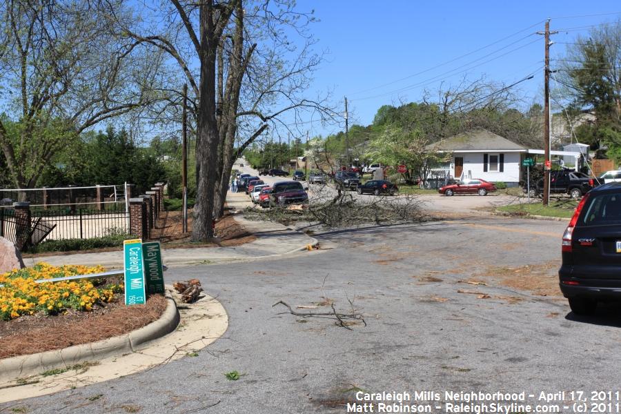 Caraleigh Mills tornado Damage