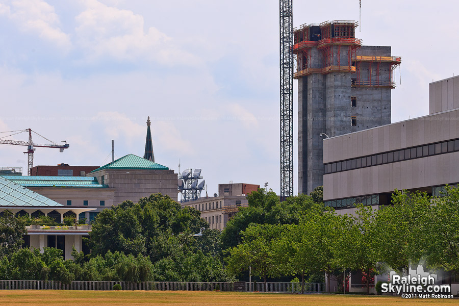 State Employees' Credit Union of North Carolina headquarters construction