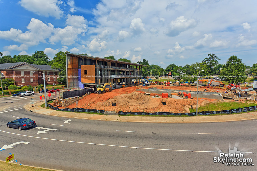 American Institute of Architects North Carolina Headquarters under construction