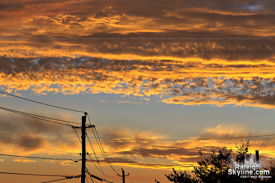 September 7, 2011 Raleigh Sunset