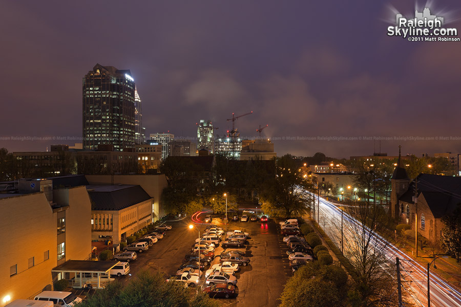 Above McDowell Street and Edenton Street