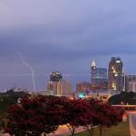 Lightning over Raleigh