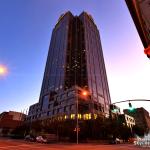 Wachovia Capitol Center at sunrise