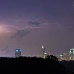 Lightning over the Raleigh Skyline - May 2011