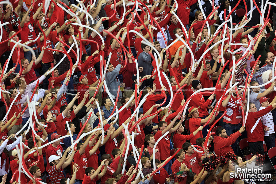 NC State free throw distractions