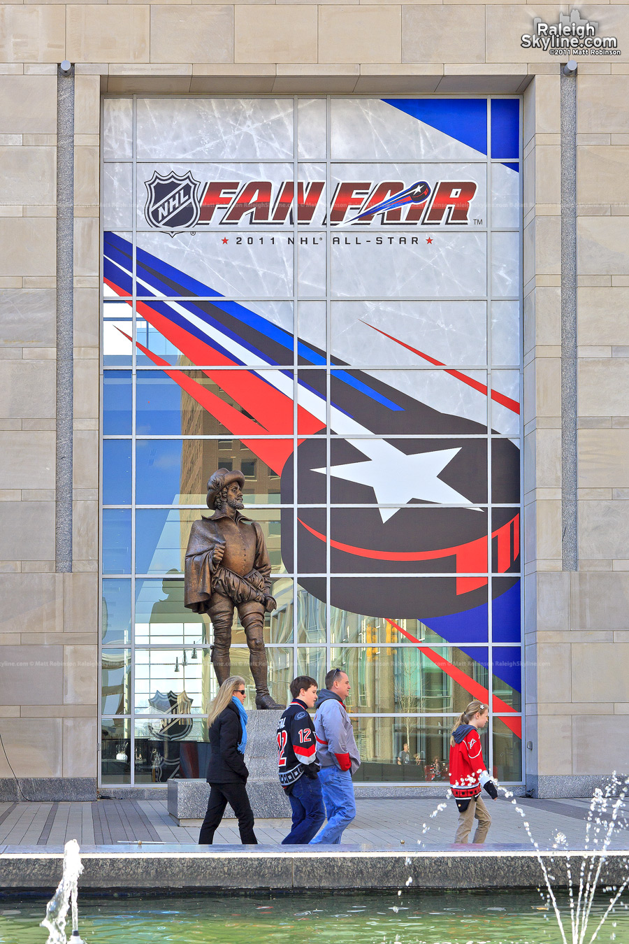 NHL Fan Fair in Downtown Raleigh