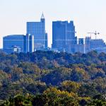 Raleigh Skyline from the CAPTRUST Tower at North Hills