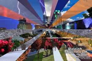 Raleigh Skyline - Seasons of Change