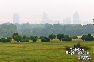 Smokey city of Raleigh