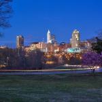 Raleigh Skyline at Night