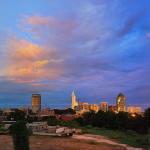 Hurricane Irene approaching Raleigh at sunset (5 image composite)