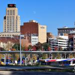 Durham North Carolina Skyline