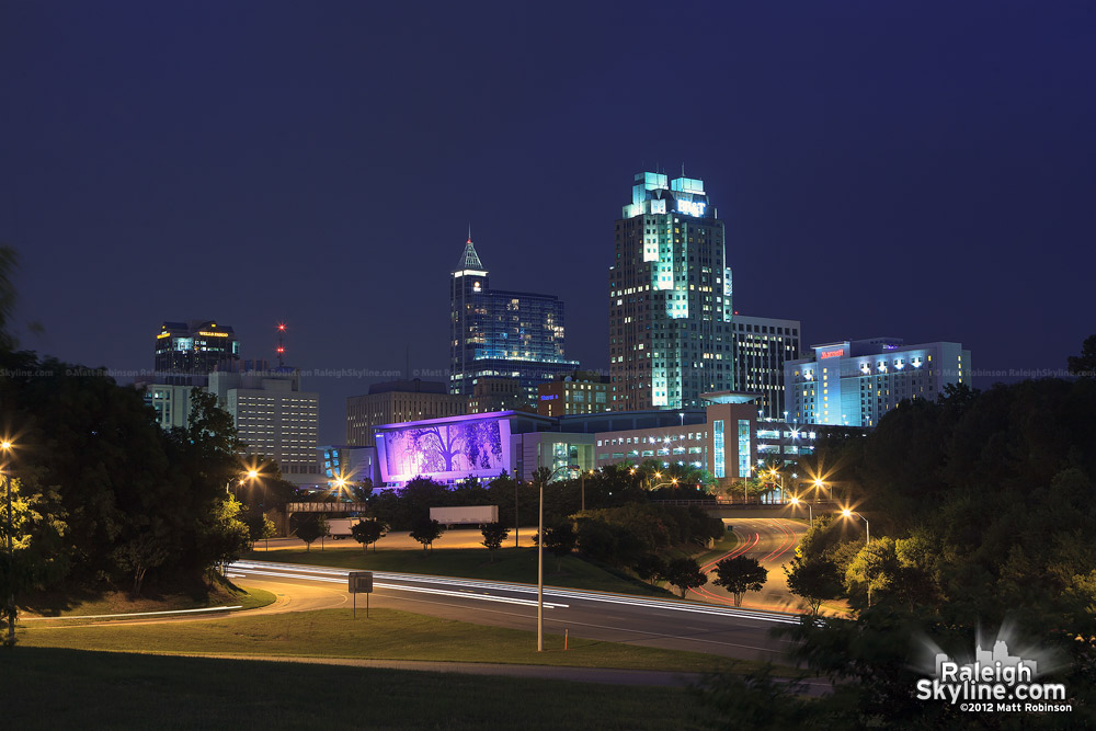 Raleigh from Western Boulevard