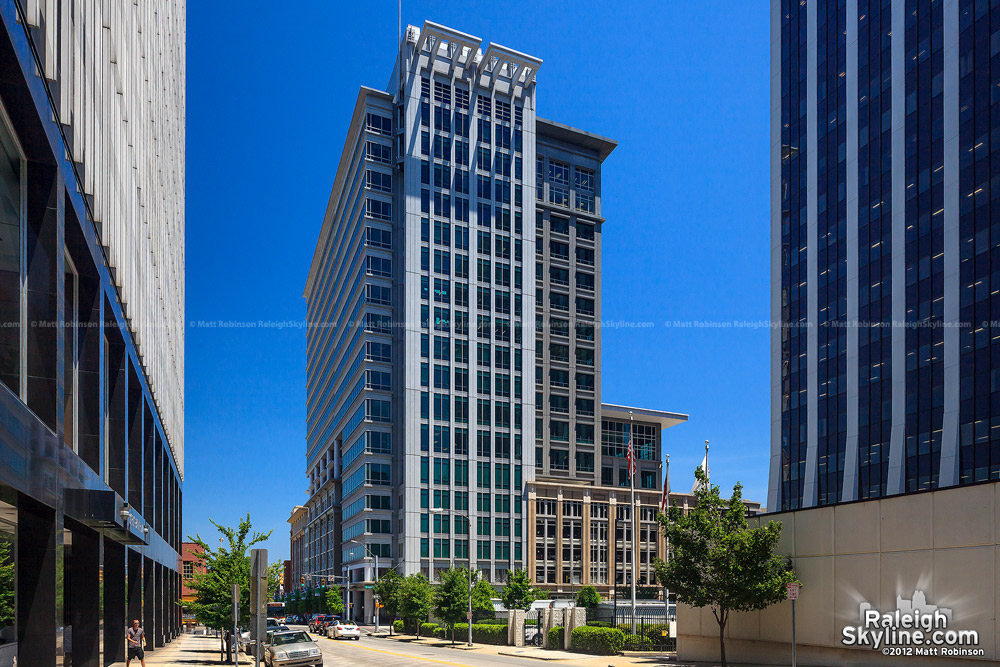 World Headquarters of Red Hat in downtown Raleigh