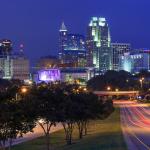 Raleigh Skyline at night