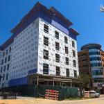 Construction Progress of the Hampton Inn in Glenwood South