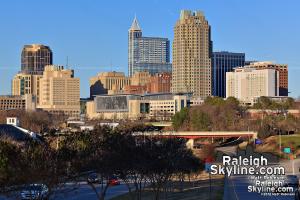 PNC Bank in the Raleigh Skyline