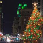 Raleigh Christmas Tree on Fayetteville Street