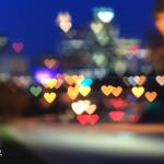 Raleigh heart bokeh 