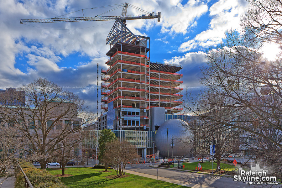 Progress on the New NC SECU Headquarters