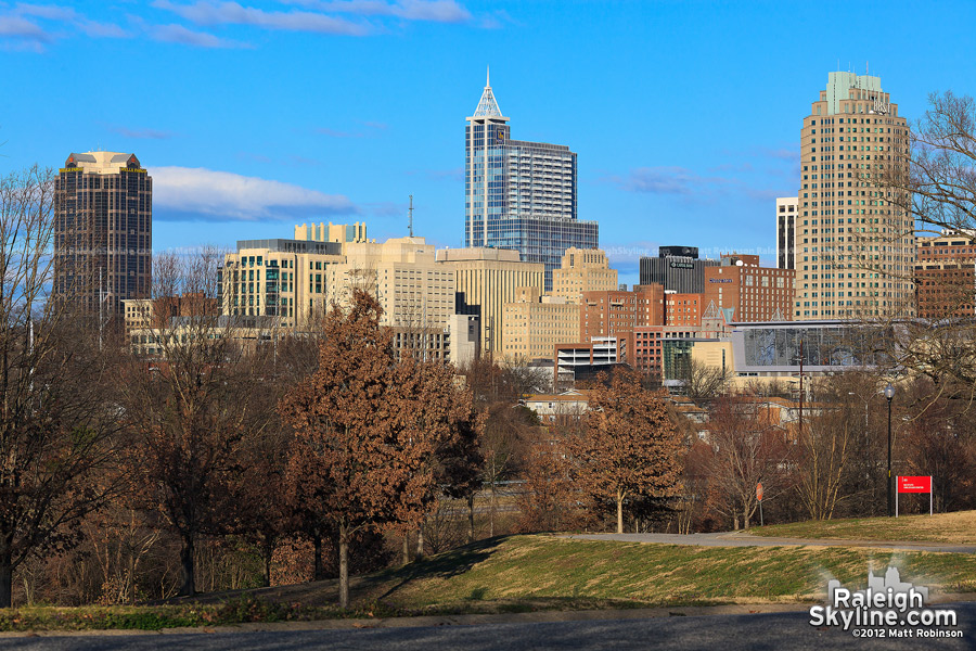 Skyline from Dix Hill