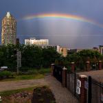 Rainbow over Raleigh, North Carolina