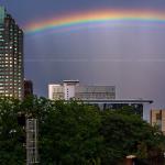 Rainbow with the BB&amp;T Building