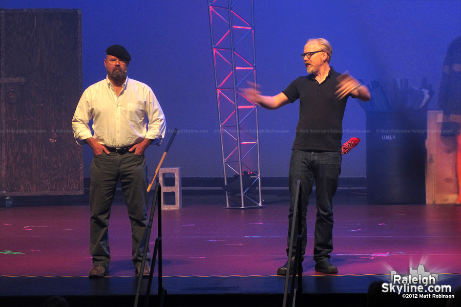 Mythbusters at Raleigh Memorial Auditorium