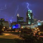 Lightning strikes from July 28, 2012 Storm