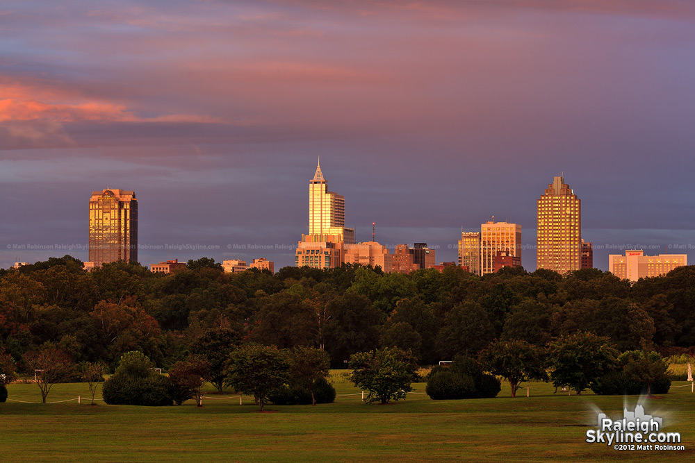 Raleigh Sunset September 18, 2012