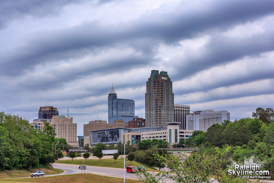 Pressure Wave Clouds over the Raleigh Skyline