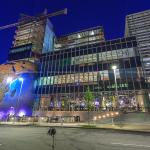 North Carolina Museum of Natural Sciences Nature Research Center at night