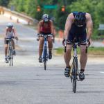 Raleigh Ironman cyclists