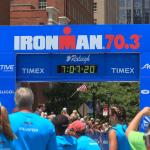 Raleigh Ironman Finish line