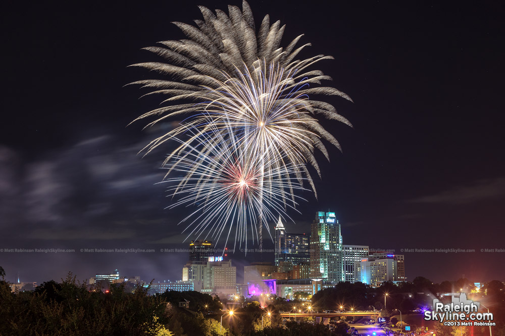 Raleigh July 4th Fireworks