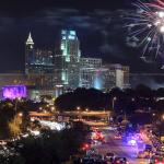 First stage of Raleigh 4th Fireworks