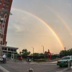 Rainbow from City Plaza