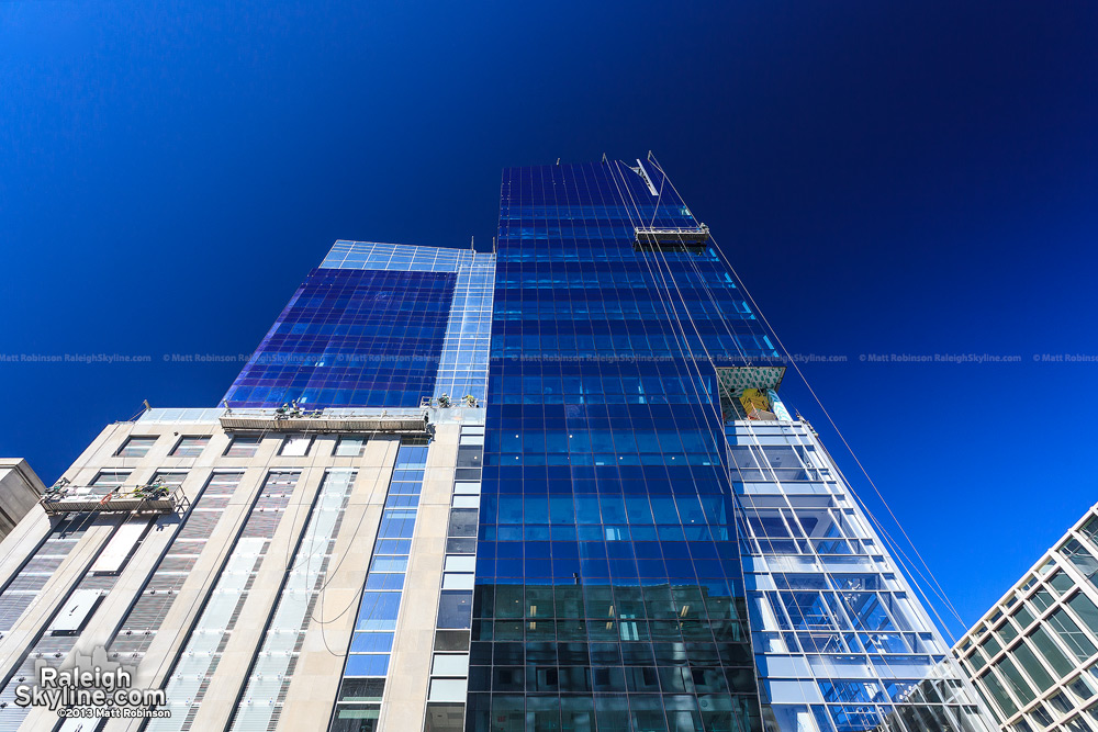 Blue Skies and Raleigh's New SECU Headquarters