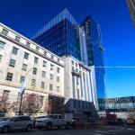 NC SECU Headquarters from Salisbury Street