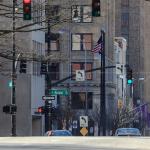 Zoom of facades on Salisbury Street