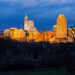 Raleigh Sunset From Dorothea Dix