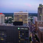 Southern Downtown Raleigh from above