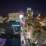 Fisheye of July 4, 2014 Fireworks show