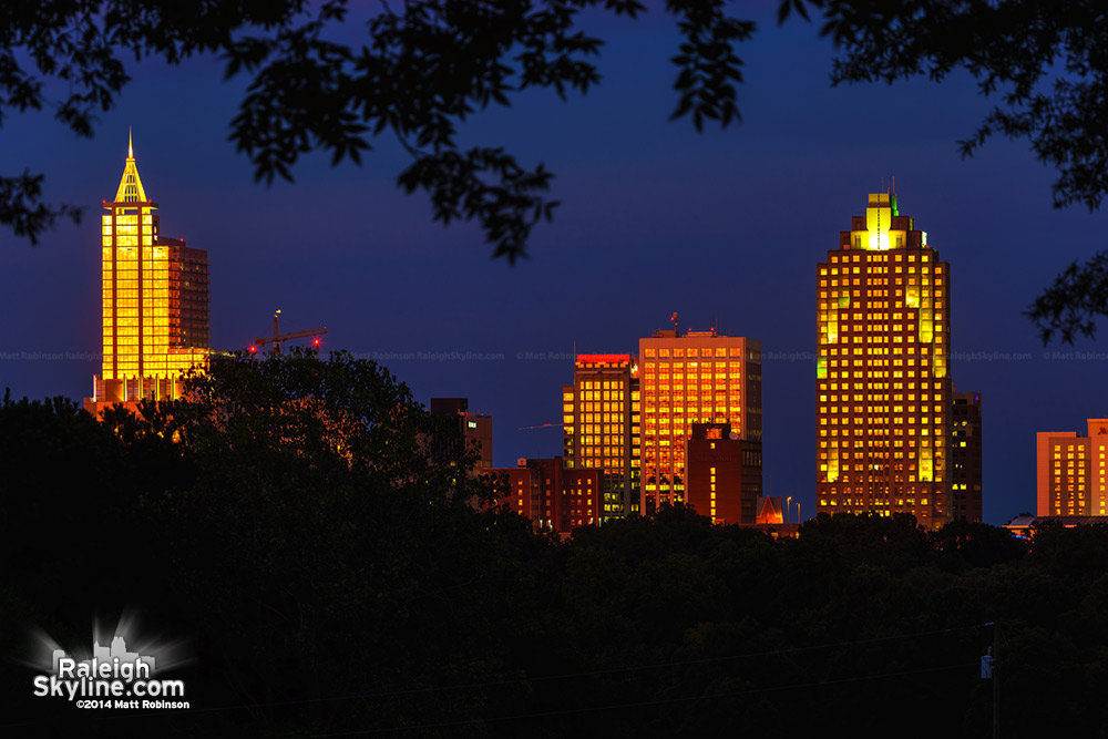 Raleigh Sunset from Dorothea Dix