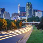 Downtown Raleigh at night 2014