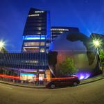 SECU and NC Museum of Natural Sciences with the Daily Planet Globe