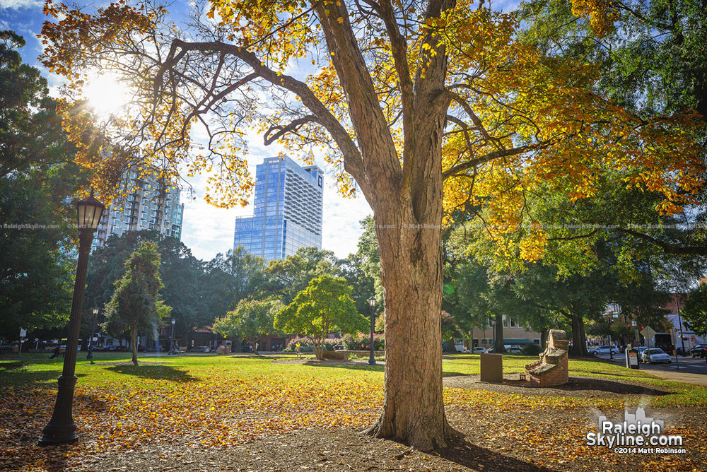 Autumn Moore Square with PNC Plaza 